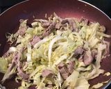 【キャベツ消費】簡単ドームとん平焼き作り方4写真