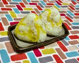 超簡単☆お弁当の友白ごまたくわんおにぎり作り方7写真