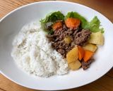 肉じゃが　お弁当　（無水鍋を使用）作り方5写真