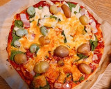 おなすと手作りトマトソースのピザ作り方10写真