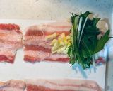 水菜とチーズの肉巻き作り方2写真