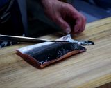 サクラマスのルイベ作り方1写真