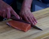 サクラマスのルイベ作り方3写真