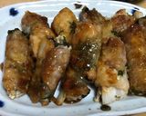 味ぽんで少しあっさり肉巻き作り方6写真