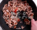 最小限の食材でも旨し！甘辛肉みそキャベツ作り方23写真