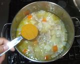 カレースープ♪簡単カレー粉新玉ねぎ作り方9写真
