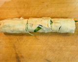油揚げとバラ肉の野菜巻き、きんぴらごぼう作り方5写真