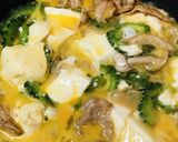 丼弁当●シソごはんのゴーヤチャンプルー丼作り方3写真