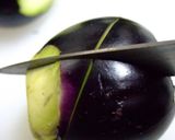 丸茄子煮作り方4写真