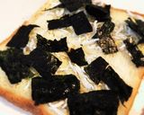 簡単☆香ばし醤油のしらすチーズトースト作り方3写真