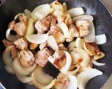 めんつゆであっという間に親子丼♪作り方2写真