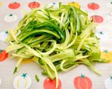 千切りきゅうりのねり梅和え作り方1写真