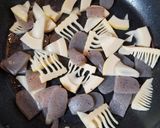 簡単副菜⭐筍と蒟蒻の味噌炒め⭐お弁当にも作り方2写真