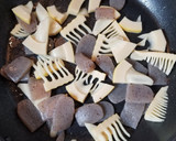 簡単副菜⭐筍と蒟蒻の味噌炒め⭐お弁当にも作り方2写真