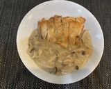 チキンのクリーム煮かけ作り方12写真