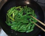 シャキシャキふんわり絹さやのたまご炒め作り方6写真