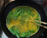 シャキシャキふんわり絹さやのたまご炒め作り方7写真
