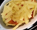 ポテトサーモンチーズ焼きわさびバター醤油作り方3写真