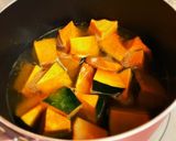 鶏そぼろリメイク かぼちゃのそぼろ煮作り方2写真