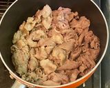 長芋と牛肉のカレー煮込作り方3写真