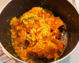 鶏そぼろリメイク　かぼちゃのそぼろ煮作り方5写真