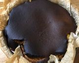 ガスオーブンで焼くバスク風チーズケーキ作り方7写真