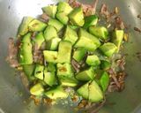 糖質制限！アボカドベーコンクリームパスタ作り方3写真