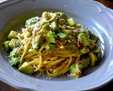 糖質制限！アボカドベーコンクリームパスタ作り方5写真