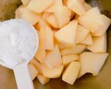 りんご1個簡単大人の味アップルクランブル作り方8写真