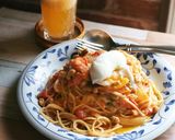 納豆クリームパスタ作り方7写真