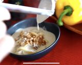 簡単!豆乳と麻婆豆腐の素で作る坦々うどん作り方9写真