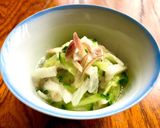 爽やか＊長芋・胡瓜・茗荷の酢の物＊簡単作り方6写真