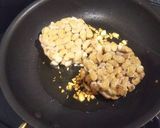 簡単！満足！納豆カルボナーラ作り方4写真