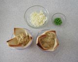 レトルトカレーでミニパングラタン作り方4写真