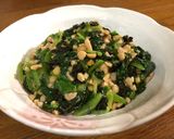 ほうれん草の納豆和え作り方3写真