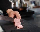 SPAM缶とレトルトで!最高カルボナーラ作り方1写真
