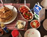 もち米粉入り♡もちもちパンケーキ作り方7写真