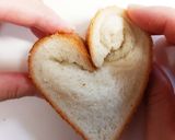 型不使用♡ハートフレンチトースト作り方5写真