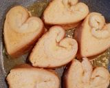 型不使用♡ハートフレンチトースト作り方10写真