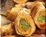 豚肉のニンニク味噌で野菜巻き作り方5写真