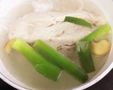 鶏胸肉で作る　しっとりゆで鶏作り方2写真