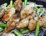 冷凍牡蠣のオイスター炒め♪作り方5写真