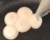 ちぎりパン風☆お花の米粉パンケーキ作り方3写真