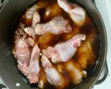 チューリップ（鶏手羽元）のサッパリ煮♬作り方2写真
