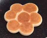 ちぎりパン風☆お花の米粉パンケーキ作り方4写真