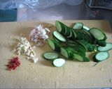 【酒の肴】きゅうりの簡単香味浅漬け作り方1写真