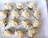 簡単に【ズッキーニベーコンのチーズ焼き】作り方1写真