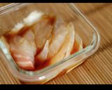出汁パックで簡単！鯛の醤油漬け出汁茶漬け作り方6写真