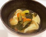 鳥餃子の和風ポン酢スープ作り方6写真