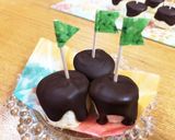 簡単♪チョコバナナ♪少量チョコでも出来る作り方6写真